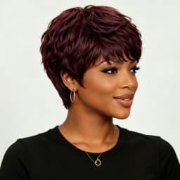 Pixie Cut Wig for Women Human Hair Pixie Wigs for Women Straight Human Hair Layered Full Machine Made Short Wigs