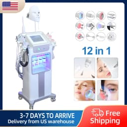 12 In 1 Aqua Peeling Lift Skin Bubble Oxygen Machine Skin Care Cleansing Facial Equipment