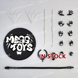 Original Mess Toys Black Suit Neighbor Mess Toys Symbiote Scarlet Anime Action Figure Figurine Model Gifts Toys