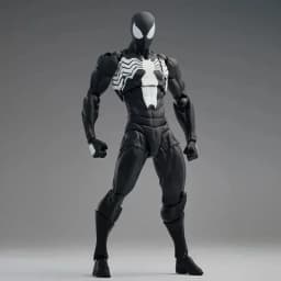Original Mess Toys Black Suit Neighbor Mess Toys Symbiote Scarlet Anime Action Figure Figurine Model Gifts Toys