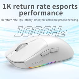 AJAZZ AJ139 V2 MC Magnetic Wireless Mouse, Ergonomic & Lightweight, for PC Gaming and Office Use, PAW3395 Sensor