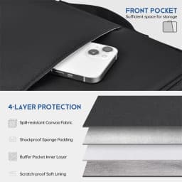 Waterproof Shockproof Handle Bag Laptop Sleeve Case for Macbook Air 11 12 13 13.6 Inch M4 M3 M2 Chip Mac Book Cover 2026