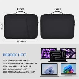 Waterproof Shockproof Handle Bag Laptop Sleeve Case for Macbook Air 11 12 13 13.6 Inch M4 M3 M2 Chip Mac Book Cover 2026