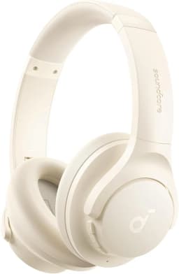 Soundcore by Anker Q20i Hybrid Active Noise Cancelling Headphones, Wireless Over-Ear Bluetooth, 40H Playtime (Refurbished)