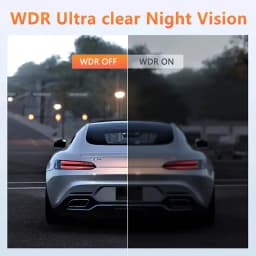 2 Camera Dash Cam W/ IR Night Vision Loop Recording & 2" IPS Screen 1080P , DVR recorder, video recorder, Vehicle DVR