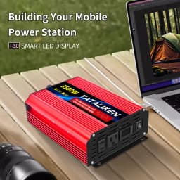 Pure Sine Wave Inverter 3500W/4000W/4500W/5000W inverter 12v converter 60HZ Portable camping car available US socket