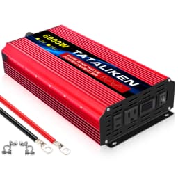 Pure Sine Wave Inverter 3500W/4000W/4500W/5000W inverter 12v converter 60HZ Portable camping car available US socket
