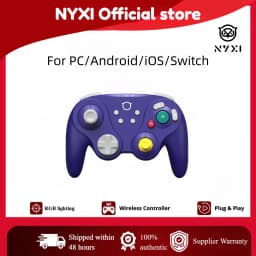 NYXI Warrior Lite Controller for Switch 2, Hall Effect Joystick Wireless Gamepad for Switch OLED/PC, Micro Switch ABXY Buttons