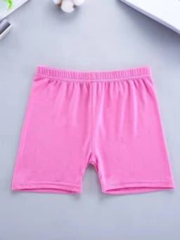 8pcs Girls' Soft and Comfortable Summer Lightweight Breathable Boxer Brief Underwear, childAnti-PeekFashion Sports Shortsand