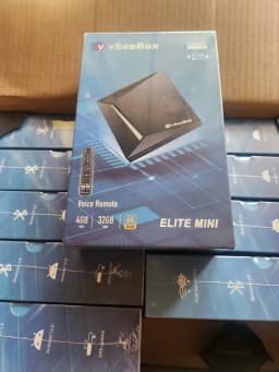 VSeeBox Elite Mini New 2026 | 6K HDR | Voice Remote | Android 12 | Parental Ctrol | Fast Same Day Shipping