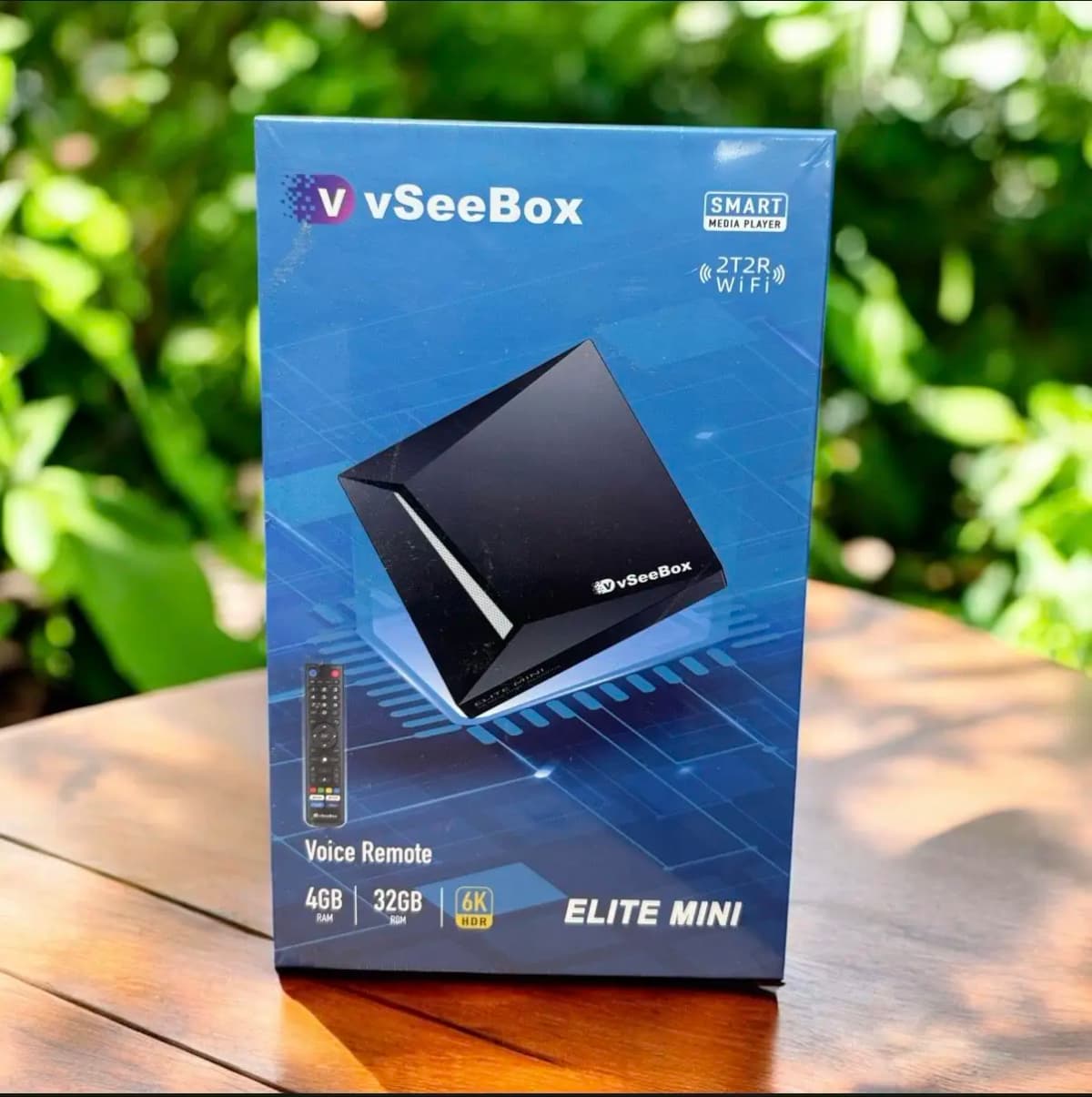 VSeeBox Elite Mini New 2026 | 6K HDR | Voice Remote | Android 12 | Parental Ctrol | Fast Same Day Shipping