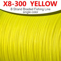 BAKAWA 300M 8-Strand Braided PE Fishing Line High Sensitivity Super Strong Saltwater Carp Fishing Line Good Power Long Casting