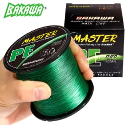 BAKAWA 300M 8-Strand Braided PE Fishing Line High Sensitivity Super Strong Saltwater Carp Fishing Line Good Power Long Casting