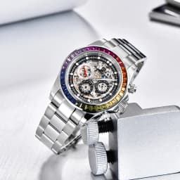 PAGANI DESIGN Top Brand Rainbow Circle Men's Mechanical Automatic Watch Stainless Steel Luxury Sapphire Relogio Masculino