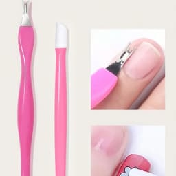 7-in-1 Nail Art Tool Kit — Includes Nail Lamp, Gel Dryer, Nail Buffer, Cuticle Fork, Cuticle Pusher, and Toe Separators