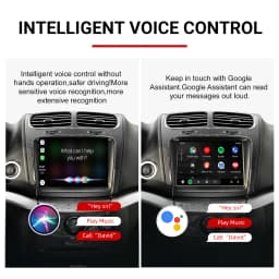 Wireless CarPlay For Dodge Challenger Journey 2013-2016 Original Car Screen Upgrade Wireless CarPlay Android Auto Decoder Box