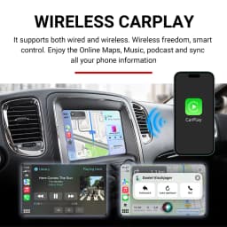 Wireless CarPlay For Dodge Challenger Journey 2013-2016 Original Car Screen Upgrade Wireless CarPlay Android Auto Decoder Box