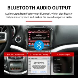 Wireless CarPlay For Dodge Challenger Journey 2013-2016 Original Car Screen Upgrade Wireless CarPlay Android Auto Decoder Box