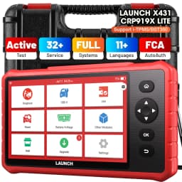 LAUNCH X431 CRP919X Lite OBD2 Diagnostic Tool Bidirectional Scan Tool All System Scanner FCA AutoAuth  2 Years Free Upgrades