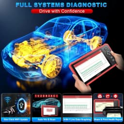 LAUNCH X431 CRP919X Lite OBD2 Diagnostic Tool Bidirectional Scan Tool All System Scanner FCA AutoAuth  2 Years Free Upgrades
