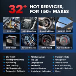 LAUNCH X431 CRP919X Lite OBD2 Diagnostic Tool Bidirectional Scan Tool All System Scanner FCA AutoAuth  2 Years Free Upgrades