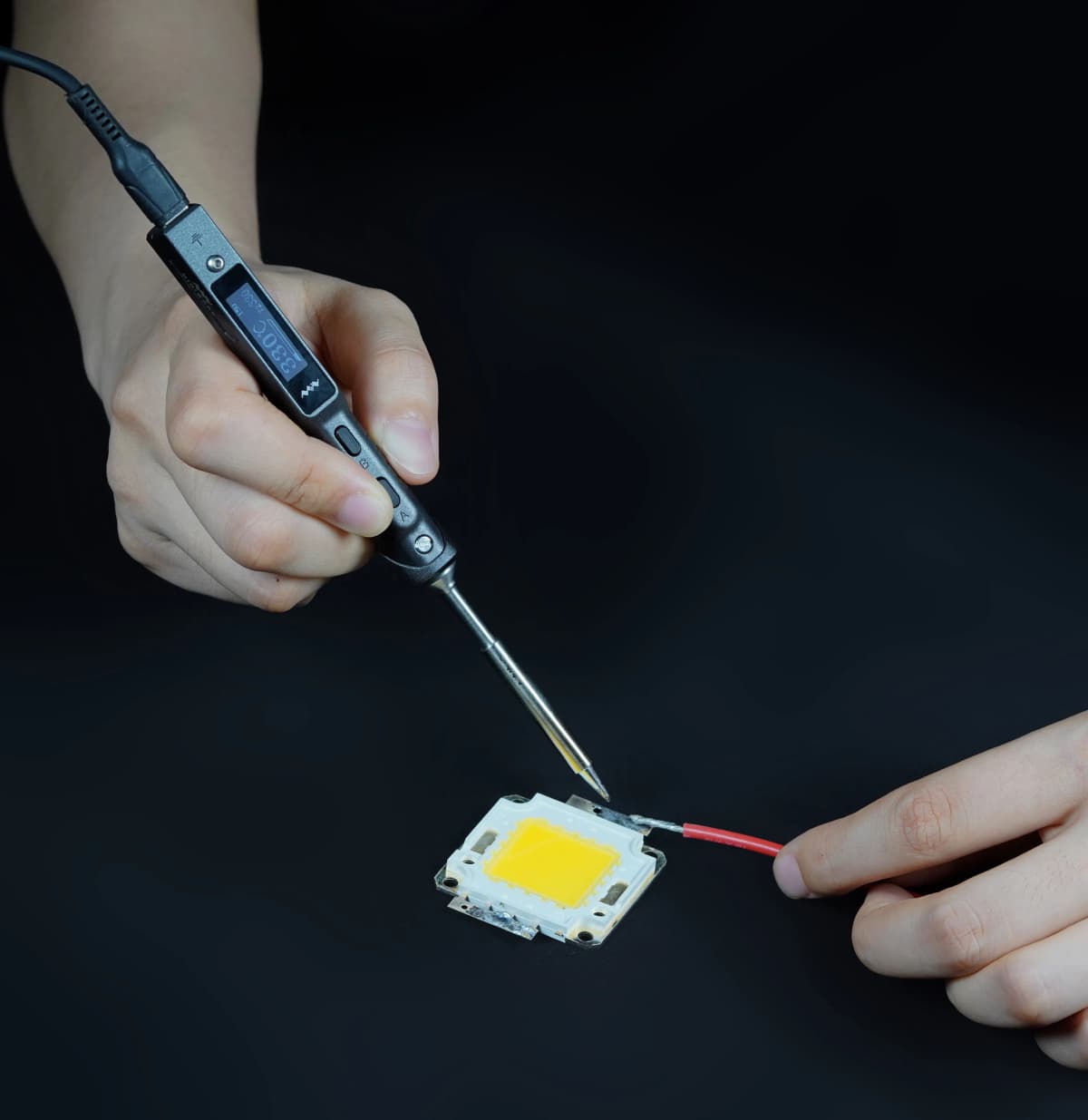 Miniware TS101 Soldering Iron TS100 Upgrade Original Portable Adjustable Temperature Digital Solder Station Tip TS-BC2 PD3.1 90W