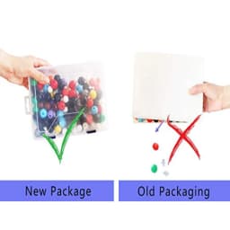 Chemistry Molecular Model Kit 444 Pieces,Student or Teacher Set for Organic and Inorganic Chemistry Learning, Motivate Enthusia