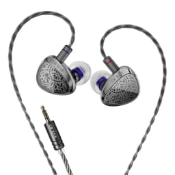 KBEAR Tourbillon-X TB-X IEMS in-Earphone Wired Headphones 10mm CVD-Coated Carbon Fiber Diaphragm Deep BassGaming Headset