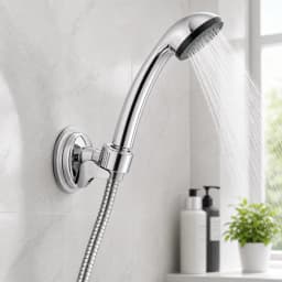 Suction Cup Shower Head Holder, 360 Degree Adjustable Handheld Shower Bracket