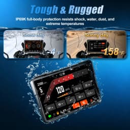 LBW 6-7 inch Motorcycle Wireless CarPlay Android GPS Navigation For BMW F750GS F900GS R1300GS F900XR F1000XR Smart Display