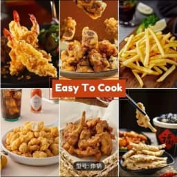 Japanese Tempura Deep Fryer Pot - 304 Stainless Steel with Built-in Thermometer & Oil Drip Rack, Non-Stick, Safe for Gas & Induction Cookers