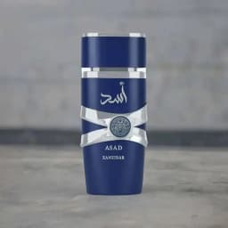 Asad Zanzibar Men's perfume spray, tropical salty sweet wood spice 3.4oz100ml, high-grade fragrance, suitable for any venue