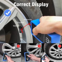Car Tire Pressure Monitor Sensor System Relearn Tool 315MHz or 433MHz Universal U508 Auto TPMS Reset Tool for Ford Jeep Opel Jeep etc Car Diagnostic Tools