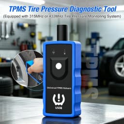 Car Tire Pressure Monitor Sensor System Relearn Tool 315MHz or 433MHz Universal U508 Auto TPMS Reset Tool for Ford Jeep Opel Jeep etc Car Diagnostic Tools