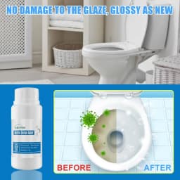 Active Oxygen Toilet Cleaner, Household Limescale & Stain Remover for Bathroom Toilets
