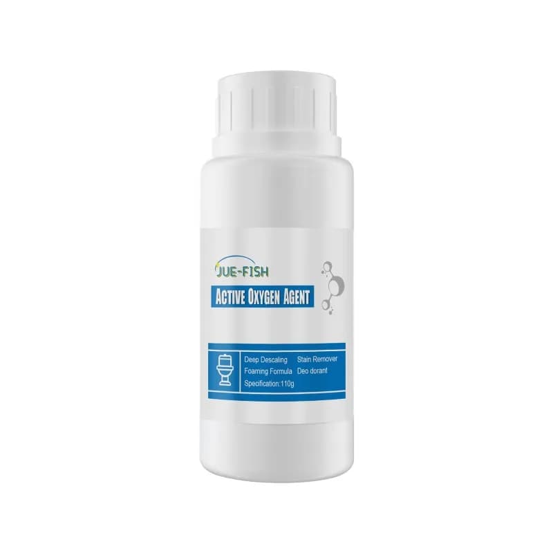 Active Oxygen Toilet Cleaner, Household Limescale & Stain Remover for Bathroom Toilets