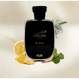 Hawas For Him Black Eau de Parfum 100ml 3.38fl.oz Men Woody Spicy Long Lasting Fragrance