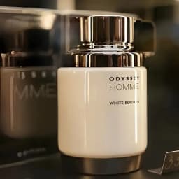Odyssey Homme White Edition white limited edition men's perfume spray fresh wood tone, lasting fragrance, unique and advanced, suitable for any venue