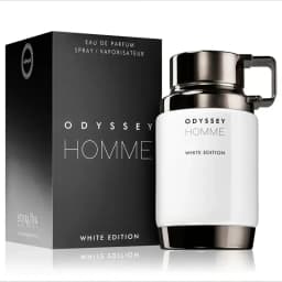 Odyssey Homme White Edition white limited edition men's perfume spray fresh wood tone, lasting fragrance, unique and advanced, suitable for any venue