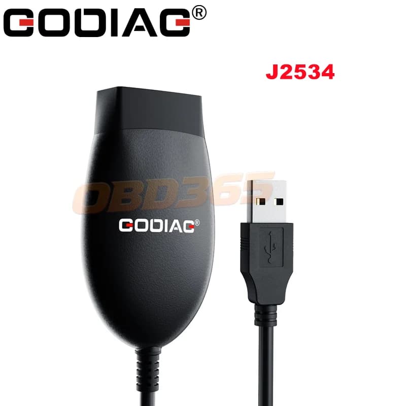 GODIAG GD101 J2534 Compatible with J2534 Passthru & ELM327 Diagnose J1979 Compatible Vehicles Switch Mode Automatically