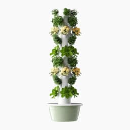 Vertical Hydroponic Grow Tower Aeroponic Tower for Fruits and Vegetables 9 Layer 36 Pots Planter with Water Tank and Pump