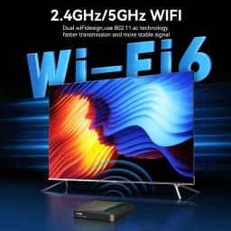 We2uSat K3 Pro+ 6K HDR Android10 TV Box H.265 10bit Build in WiFi-6 2.4GHz/5GHz+BT 5.0,4GB+32GB Comparison With Vseebox V5 Pro