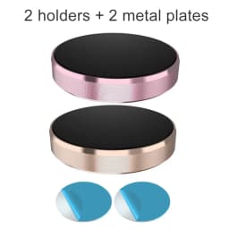 2PC Magnetic Car Phone Holder Universal Car Phone Stand for iPhone Xiaomi Huawei Samsung Dashboard Wall Mounted Car Magnet Sticker