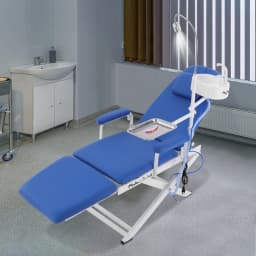 Portable Foldable Mobile Dental Treatment Chair No Turbine Equipped For Clinic Hospital Beauty Salon Mall Use