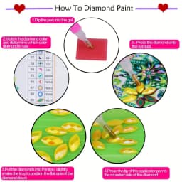 1 Piece Diamond Painting Set, Tissue Box, Butterfly Pattern, Wooden Material, Suitable for Living Room, Bedroom Desktop Placement