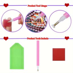 1 Piece Diamond Painting Set, Tissue Box, Butterfly Pattern, Wooden Material, Suitable for Living Room, Bedroom Desktop Placement