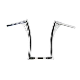 Motorcycle Handlebars 1 1/4" Ape Hangers 12" Rise Batwing Handle Bar For Harley Davidson Softail FLST FXST Sportster XL Dyna Road King Chrome