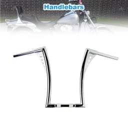 Motorcycle Handlebars 1 1/4" Ape Hangers 12" Rise Batwing Handle Bar For Harley Davidson Softail FLST FXST Sportster XL Dyna Road King Chrome