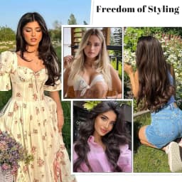 12“-24" Clip Hair Extension Human Hairpiece Nature Straight Machine Remy Hair Full Head 7pcs/set 100g-120g Hair Easy To Wear