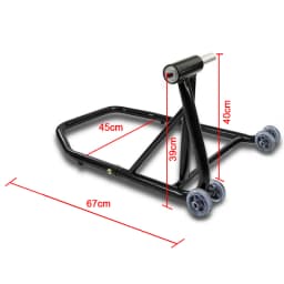 HZYEYO Motorcycle Stands Right Support Lift Single Sided Swing Arm Right Side Stands For BMW Nine-T NINE T /R9T 53.5mm PIN